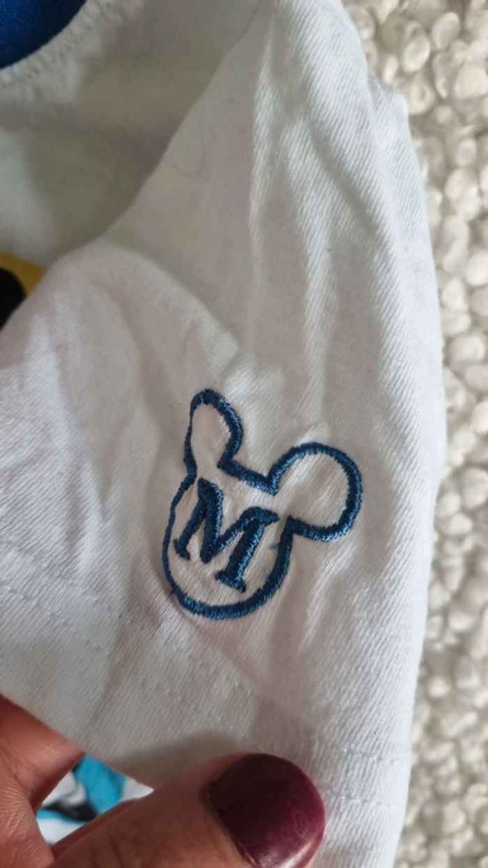 Tee shirt mickey 4 ans Disney blanc imprimé - photo numéro 3