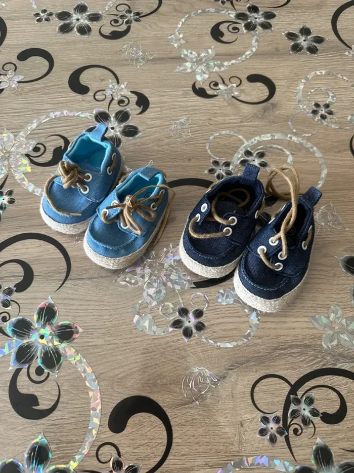 Lot de deux paires de chaussures
