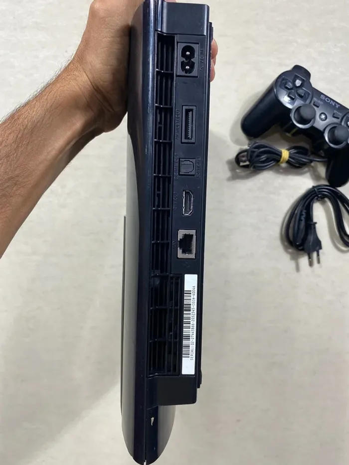 🎮 Console PlayStation 3 Super Slim 12 Go – CECH-4004A + Manette officielle - photo numéro 7