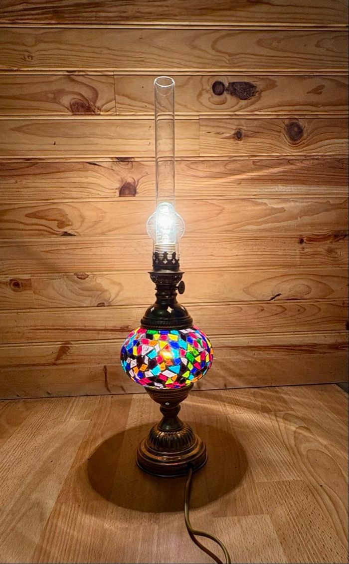 Vintage lampe modèle unique - photo numéro 5