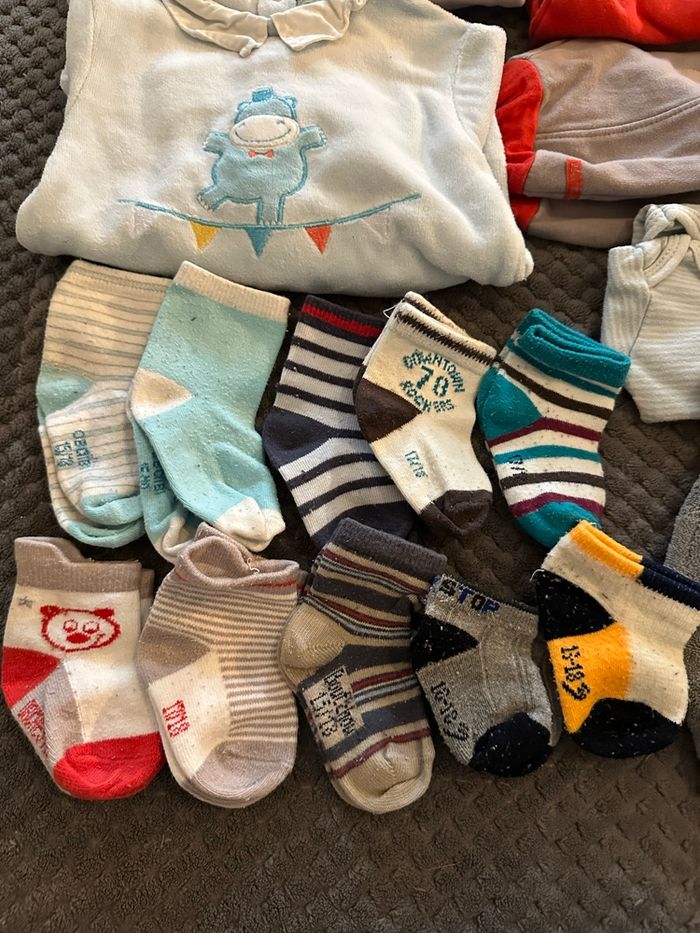Lot vêtements bébé garçon 1 mois et 3 mois - photo numéro 7