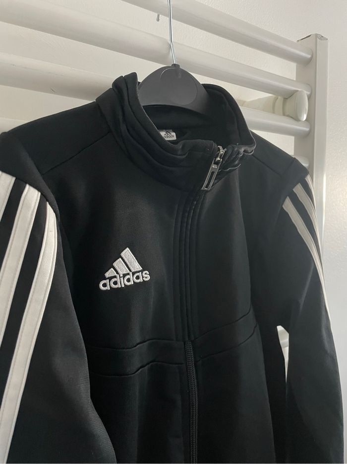 Veste survêtement adidas - 7/8 ans - photo numéro 3