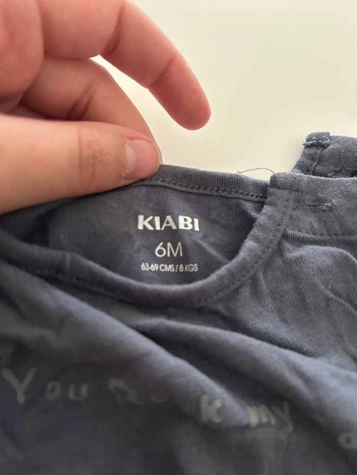 T-shirt kiabi 6 mois - photo numéro 2