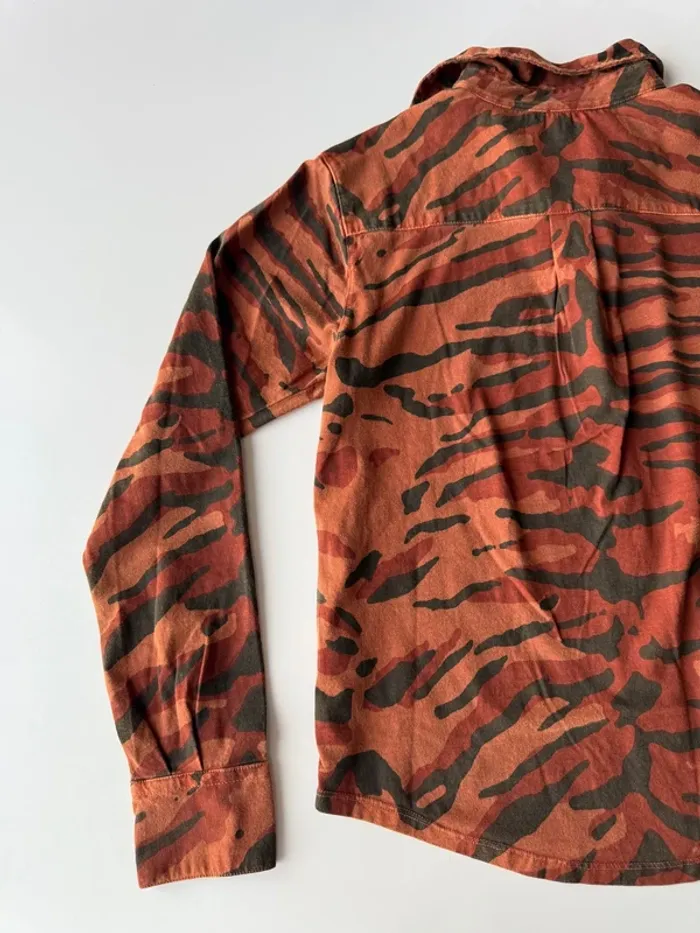 Chemise tigre coton bio Leon & harper - photo numéro 11