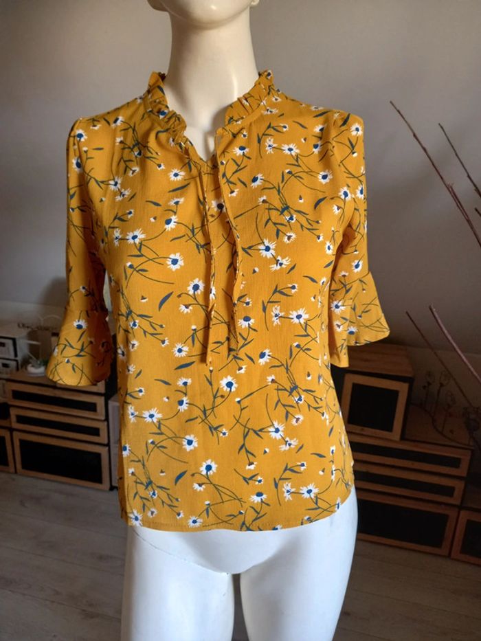 Blouse imprimée taille S - photo numéro 2
