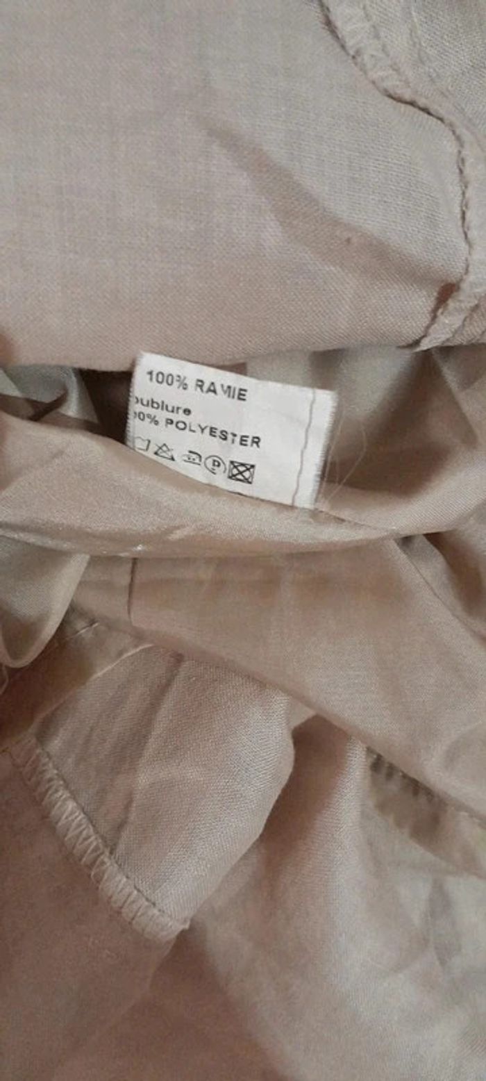 Robe en 100% ramie T 38 - photo numéro 6