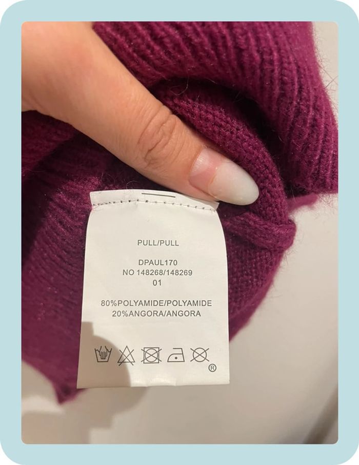Pull Jacqueline Riu contenant de l’angora - photo numéro 10