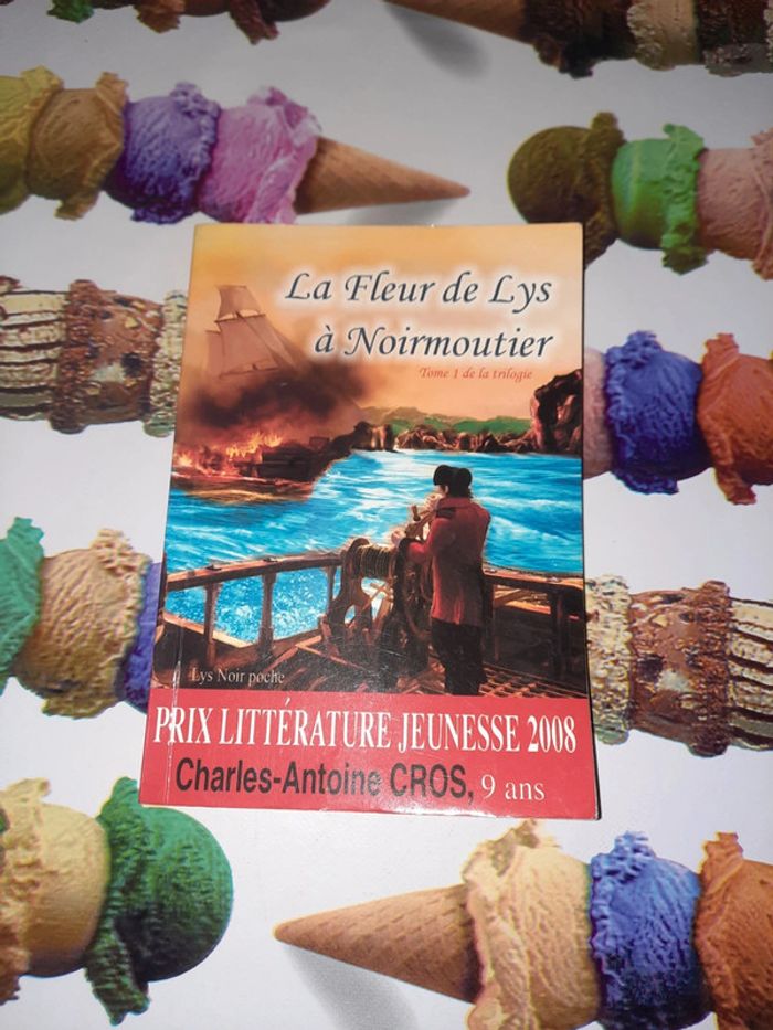 Livre la fleur de lys à noirmoutier