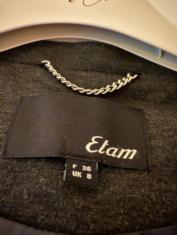 Blazer gris Etam - photo numéro 6