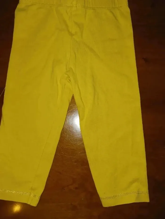 Legging moutarde 9 mois orchestra