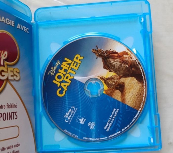 Blu-ray John Carter Disney et Félins Disney neuf sous blister - photo numéro 5