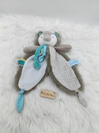 Doudou Ours Frisounours Baby Nat BN0382