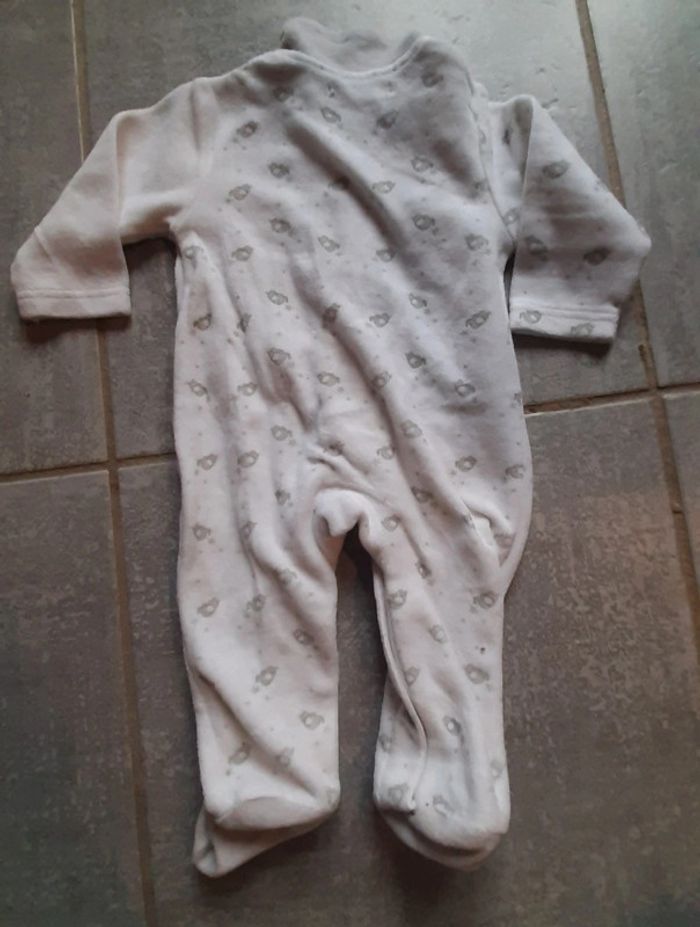 Pyjama mixte mes petits cailloux 3 mois - photo numéro 4