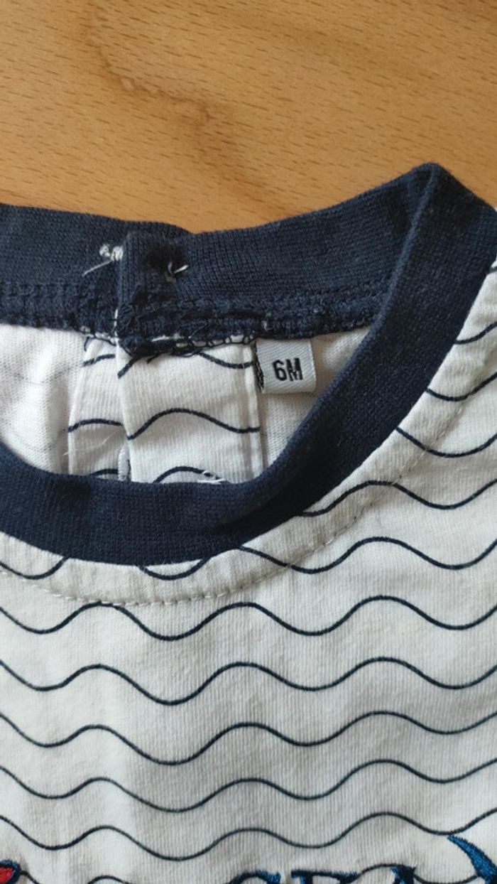 Tee-shirt marin - photo numéro 2