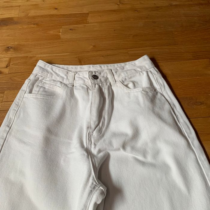 pantalon mom blanc - photo numéro 2