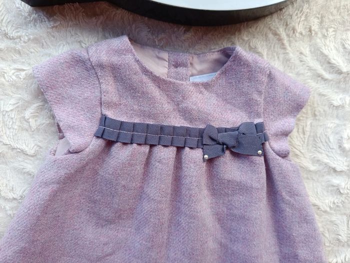 Robe avec laine Fille 12 mois Tartine et Chocolat - photo numéro 3