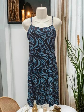 Robe a bretelles bleu noir 🌹M/L 🌹