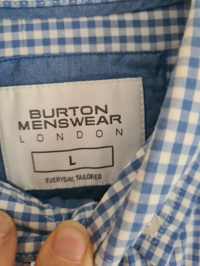 Chemise à carreaux Burton / Taille L - photo numéro 2