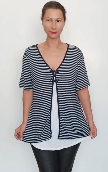 Haut doublé marinière taille 44/46