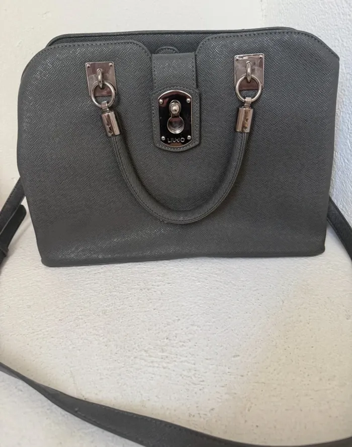 Sac à main Liu Jo gris irisé – Excellent état - photo numéro 2