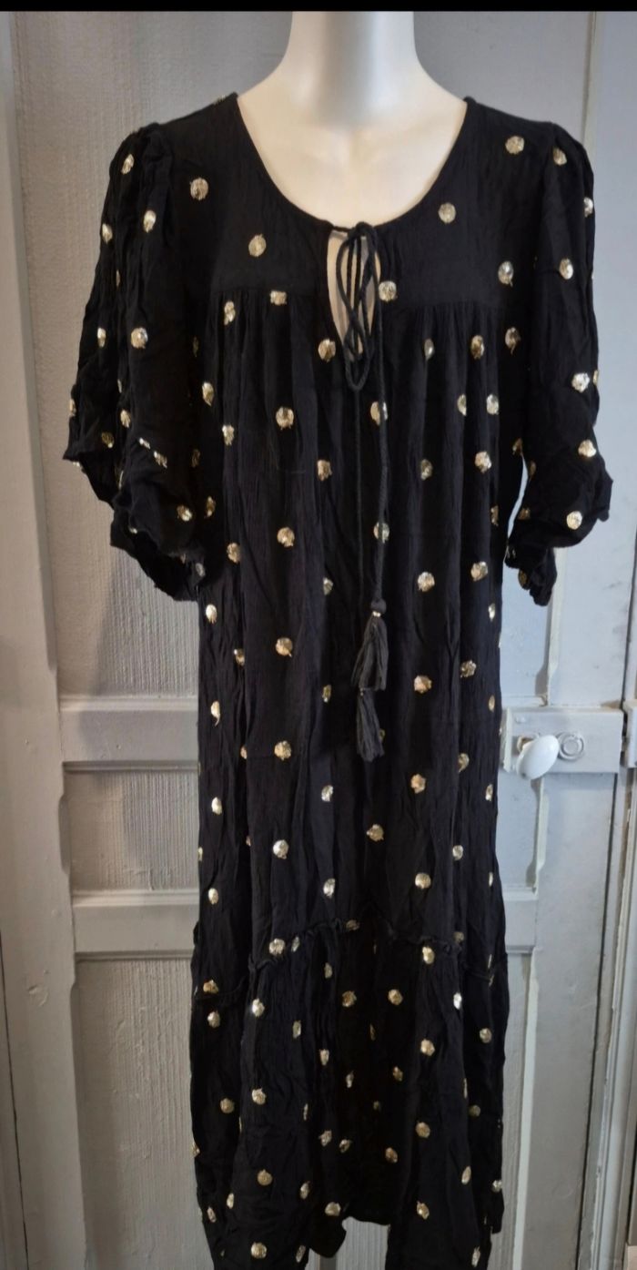 Robe fluide noir