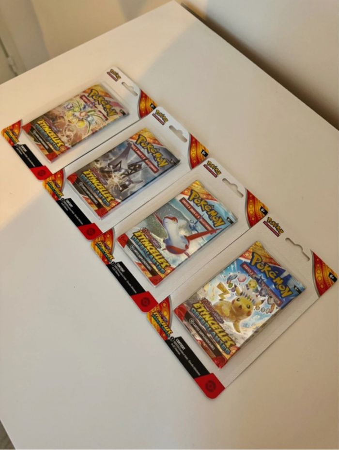 [NEUF] Artset Booster blister carton Pokémon EV8 Étincelles Déferlantes
