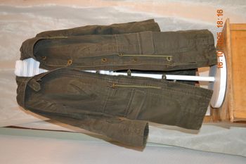 Manteau style Parka kaki - Zara Basic - Taille M