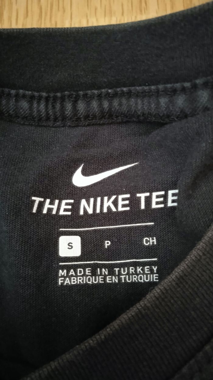 Tee-shirt Nike Tee Just do it noir homme en S - photo numéro 2