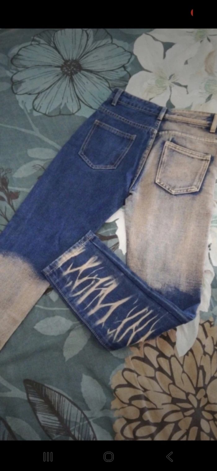 Jean fashion taille 10 ans. - photo numéro 2