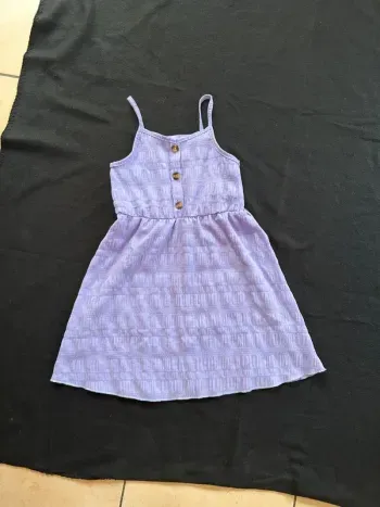 Robe bretelles 6 ans