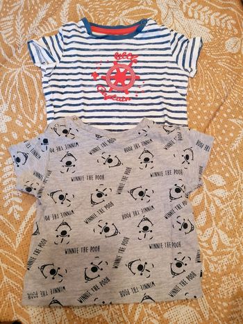 Lot de 2 t shirt