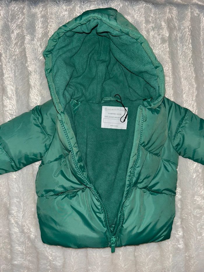 Doudoune avec intérieur polaire verte - photo numéro 2