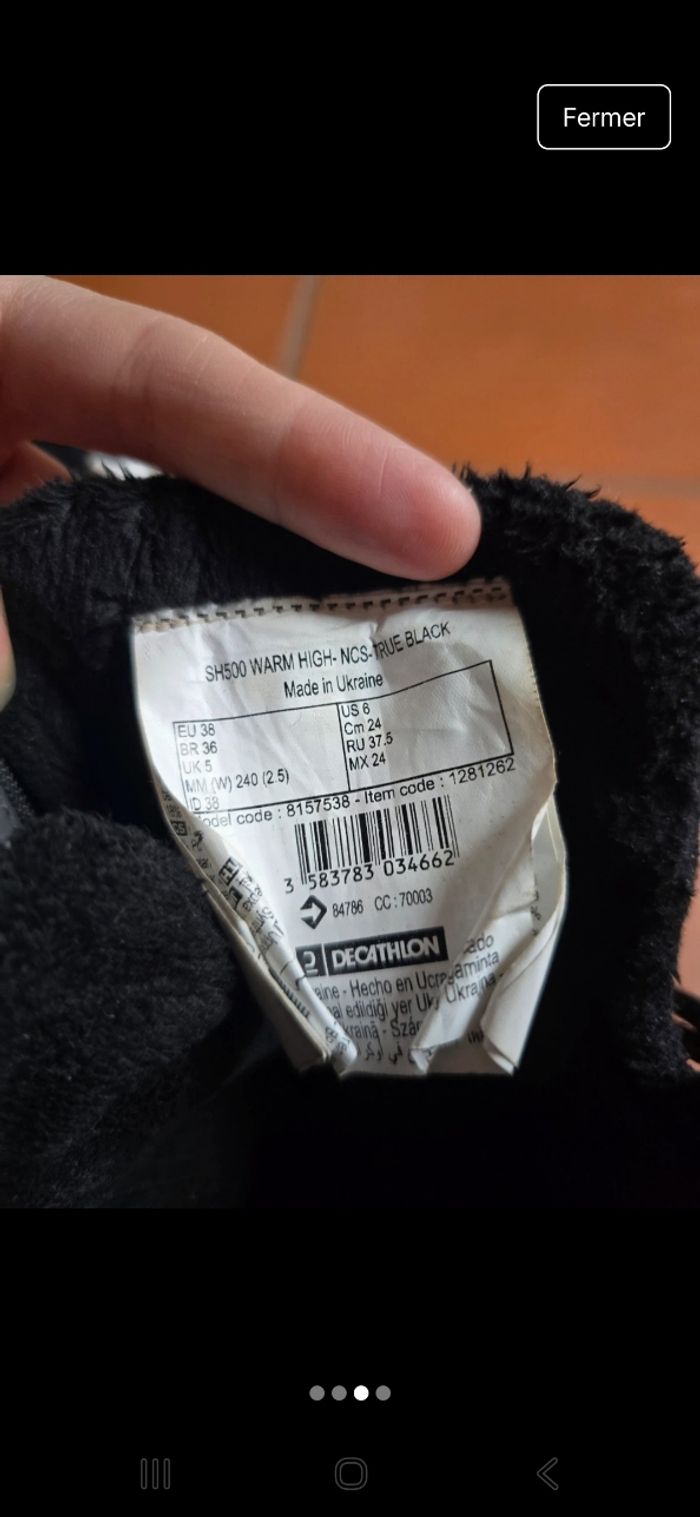 Chaussures de randonnée - photo numéro 3