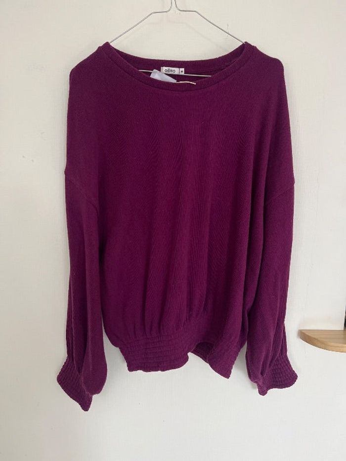 Blouse violette