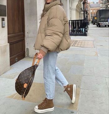 Veste doudoune oversize Zara