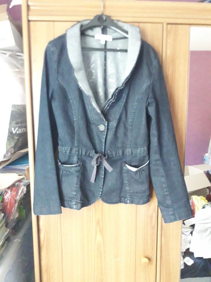 Veste jean chic 123