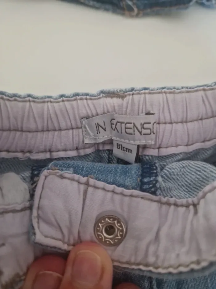 Lot jupes en jeans 18 mois - photo numéro 3