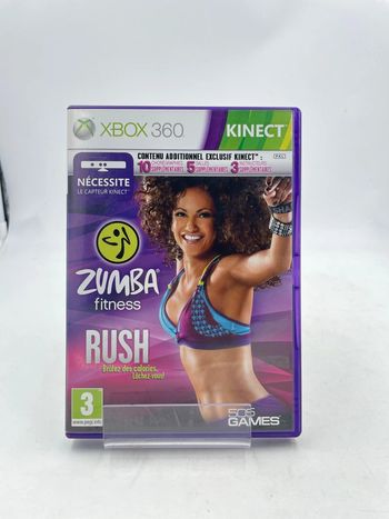 Jeu vidéo Zumba Fitness Rush sur console Xbox 360