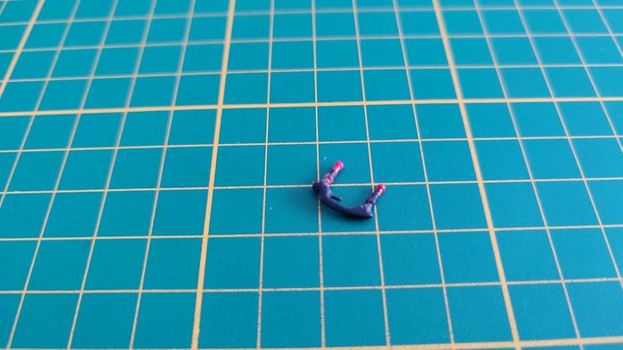 Poignée de porte droite miniature Bburago burago Porsche 911 Carrera 1993 1/18 1/18e 1/18ème #C53 - photo numéro 2