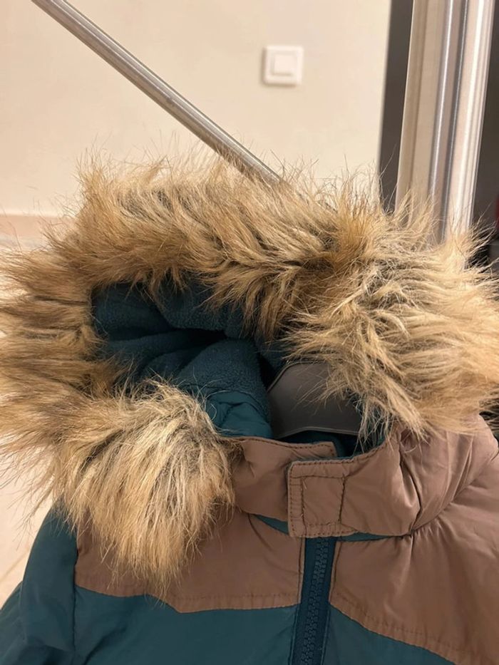 Parka à capuche garcon Bleu canard Sergent Major 4 ans - photo numéro 5