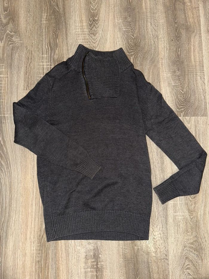 Pull à col roulé doublé Livergy TM homme