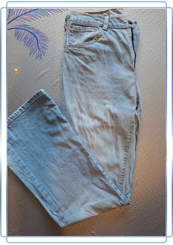 Jeans levis bleu 525 patte d éléphant W32L32