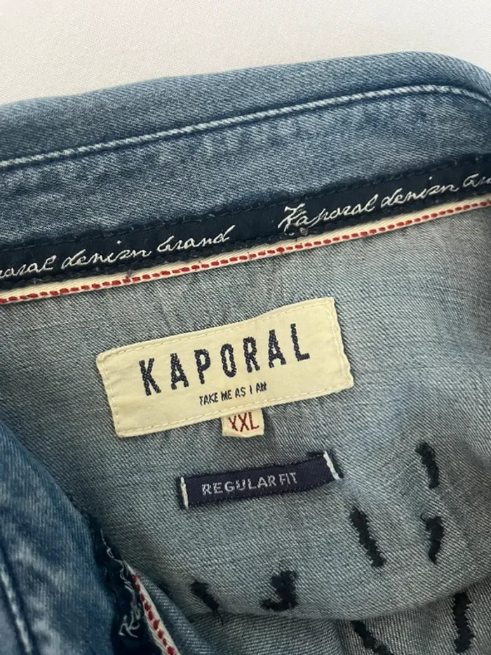 🔹 Chemise en Jean Bleu – Kaporal 🔹 - photo numéro 5