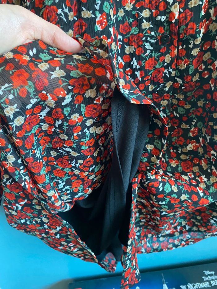 Jolie robe fluide avec motif fleurie marque only - photo numéro 10