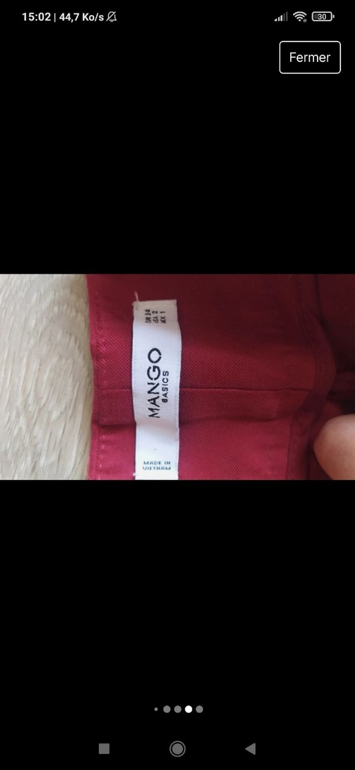 Pantalon taille haut. - photo numéro 5