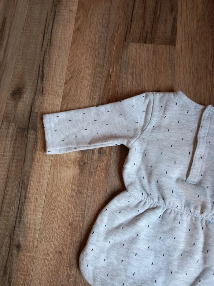 Robe tunique, gris clair, KIABI, 6 mois (69cm) - photo numéro 10