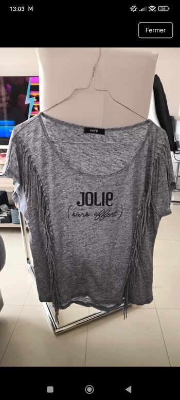 Tee shirt jolie sans effort 