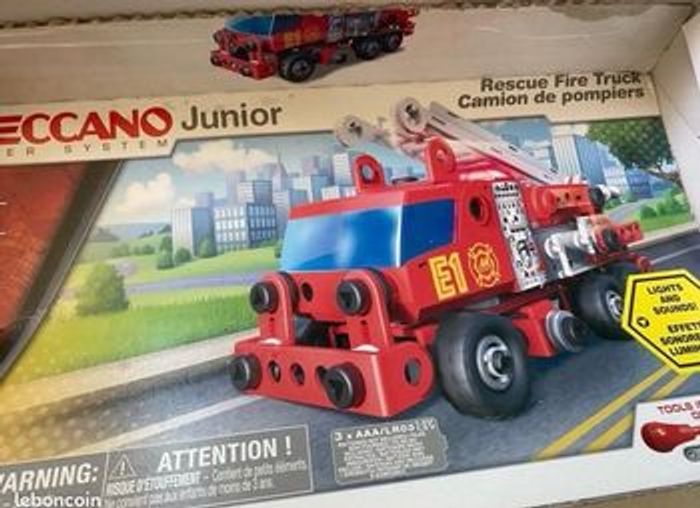 Camion de pompiers Meccano - photo numéro 2