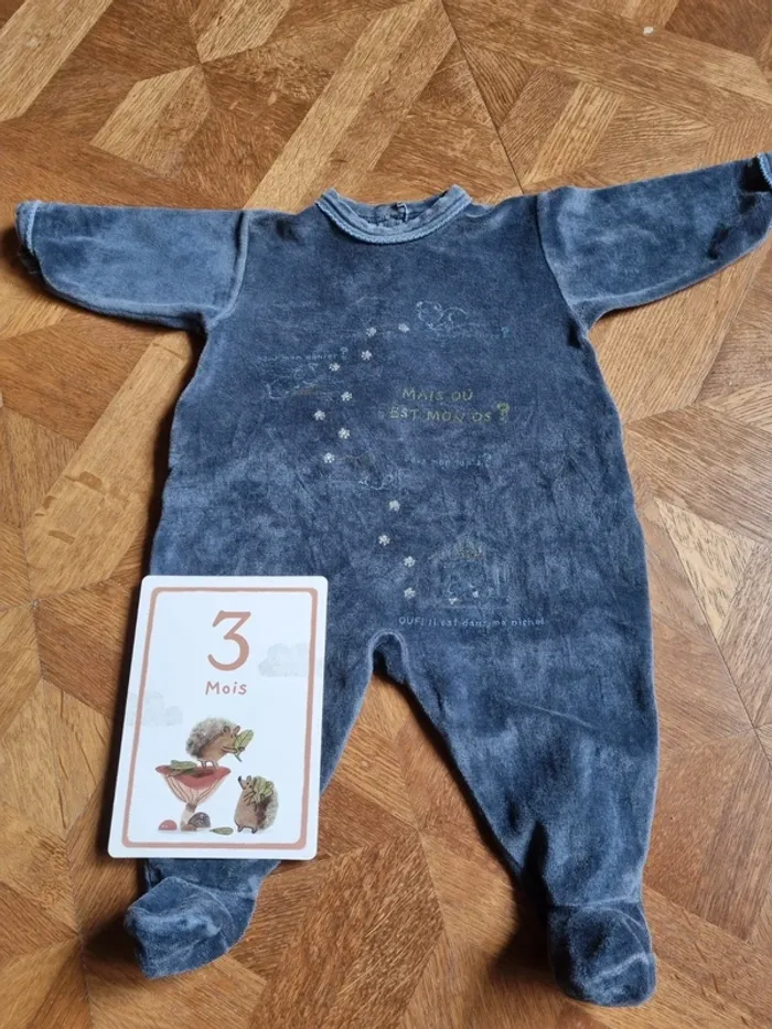 Pyjama hiver 3 mois