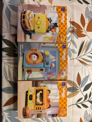 Pantasy x Garfield – Lot de 3 Fantastic Machines 86821 - 86822 -86823 – Neufs & Scellés